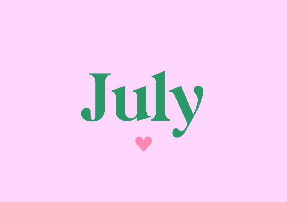 Geboortekaartje July – Lief en kleurrijk ontwerp voor een meisje