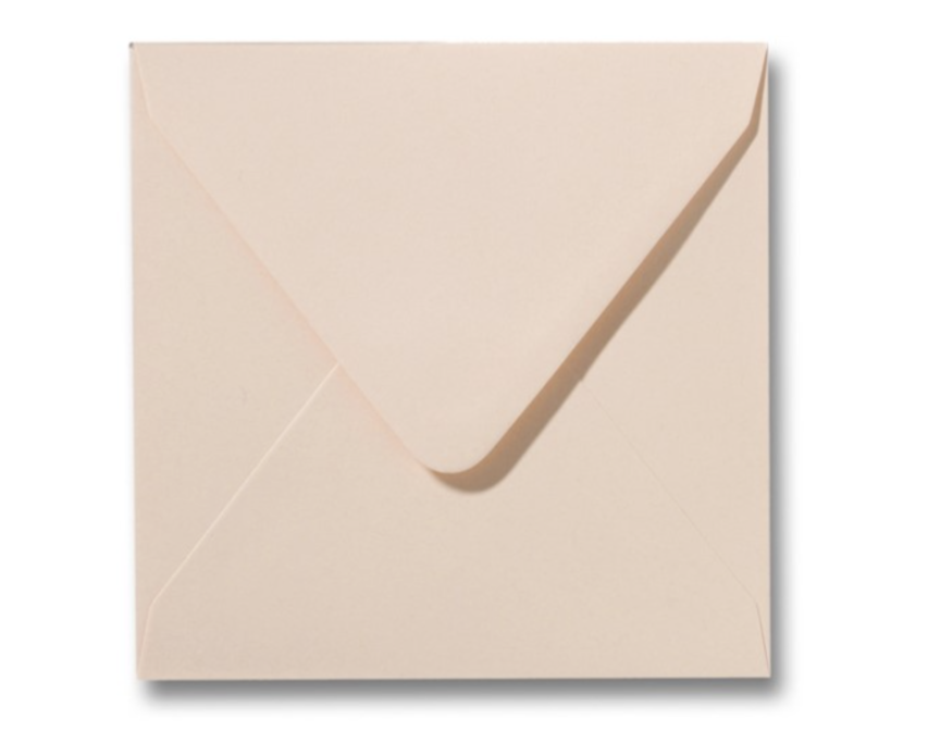 Envelop 14x14 abrikoos