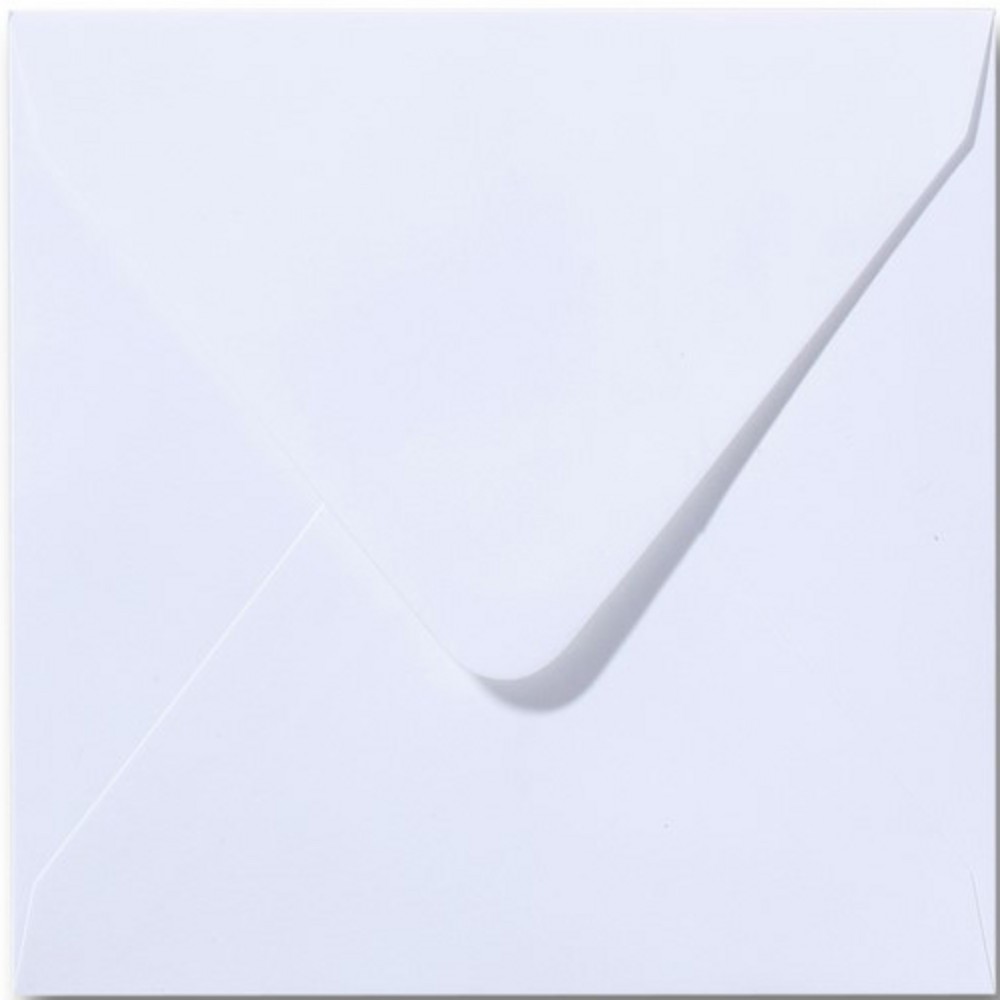 Envelop wit 15,5x15,5 cm