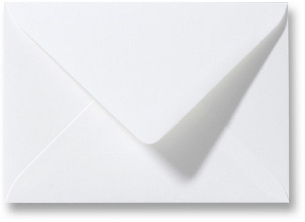 Envelop gebroken wit 15,6x22 cm