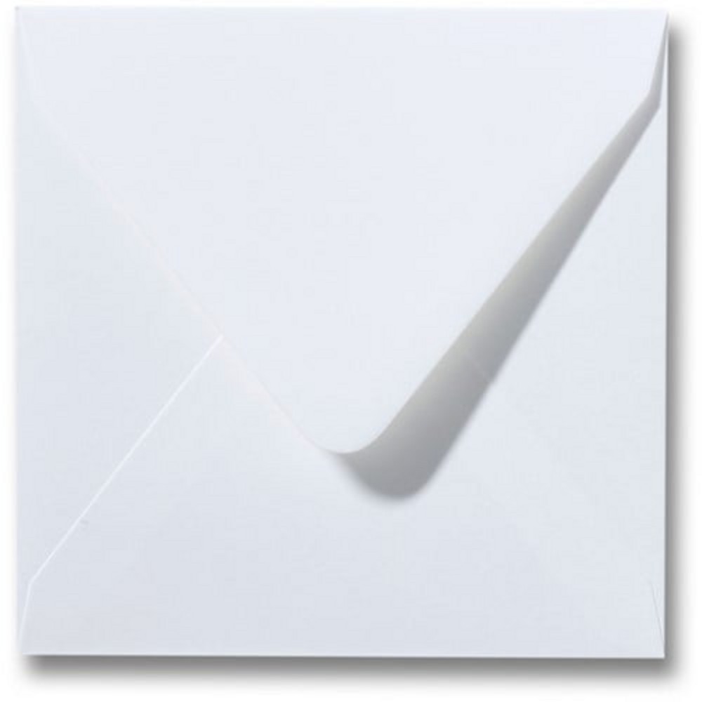 Envelop 15,5x15,5 cm gebroken wit