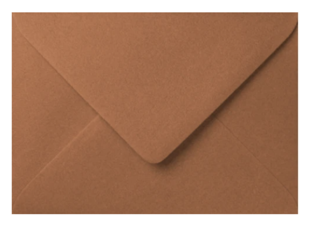 Envelop 12x18 Metallic Brons