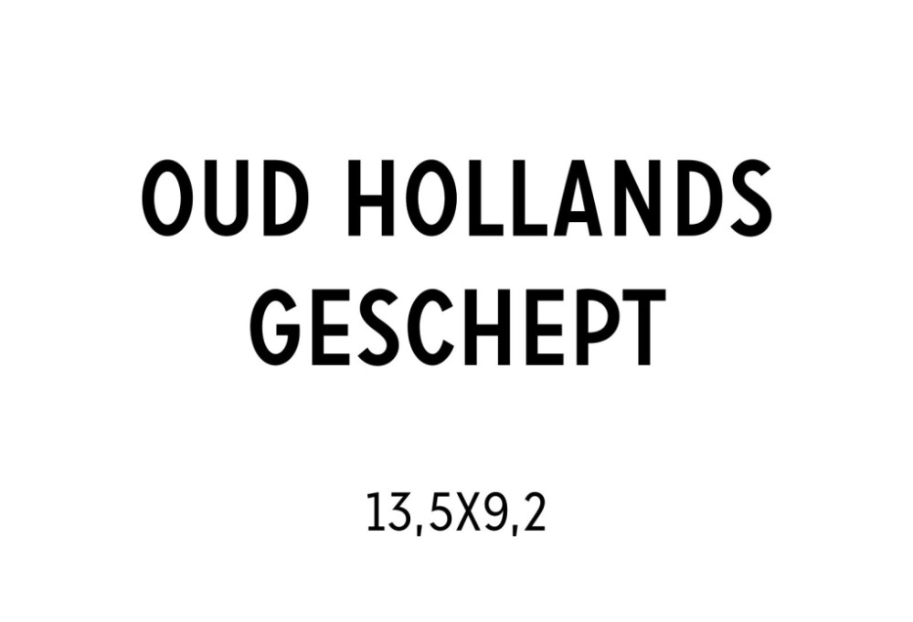 Ontwerp zelf jouw kaart 13,5x9,2 cm | Dubbele kaart