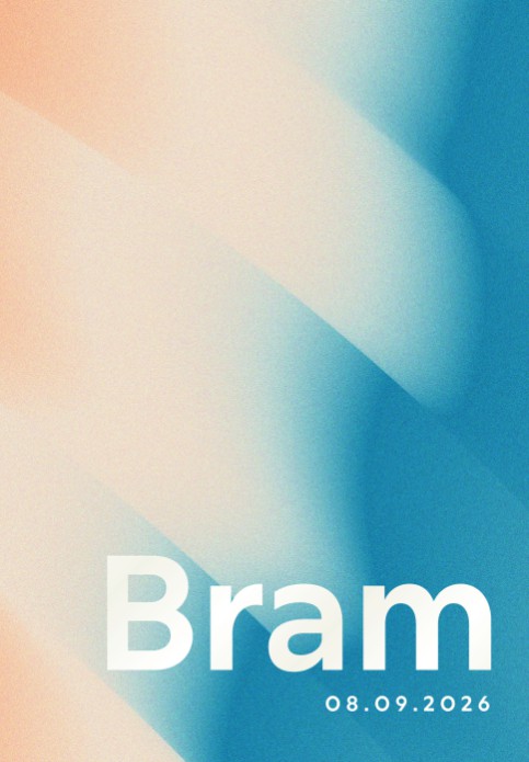 Stoere poster kleurverloop (21x30)