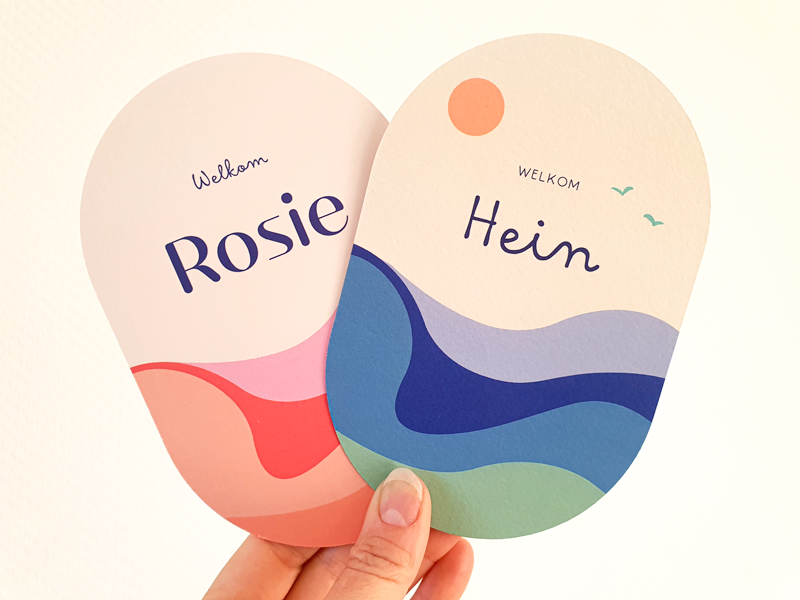 geboortekaartjes met speciale vorm